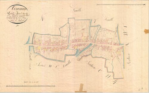 Saint-Jean-d'Angély - Section E1 dite d'Aunis et de Taillebourg.
