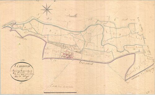 Saint-Jean-d'Angély - Section E4 dite d'Aunis et de Taillebourg.