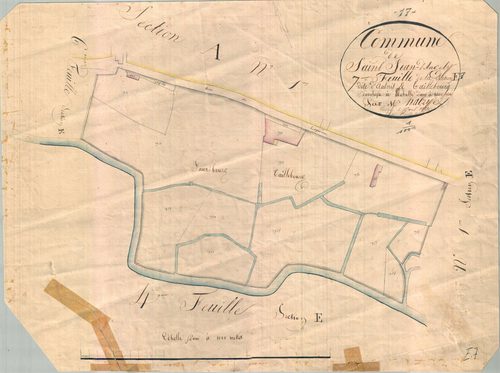 Saint-Jean-d'Angély - Section E7 dite d'Aunis et de Taillebourg.