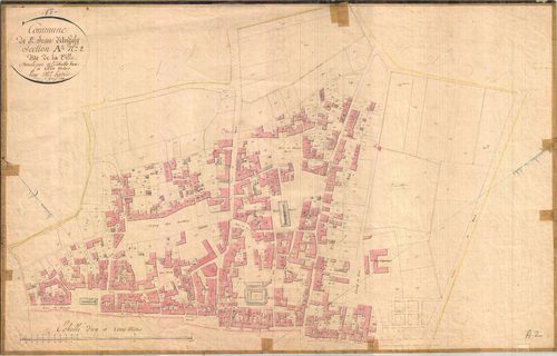 Saint-Jean-d'Angély - Section A2 dite de la Ville.