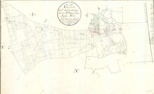 Saint-Jean-de-Liversay - Section B5 dite du Bourg.