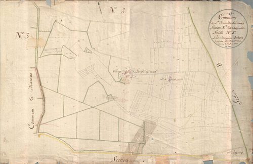 Saint-Jean-de-Liversay - Section E1 dite de Giraude.