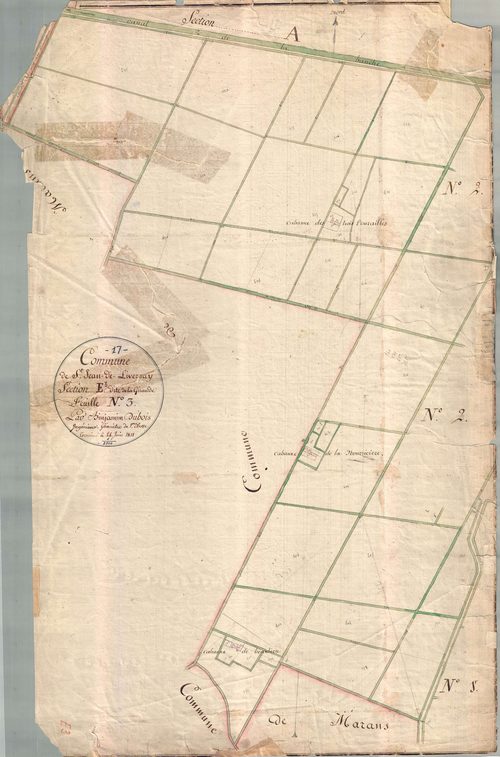 Saint-Jean-de-Liversay - Section E3 dite de Giraude.