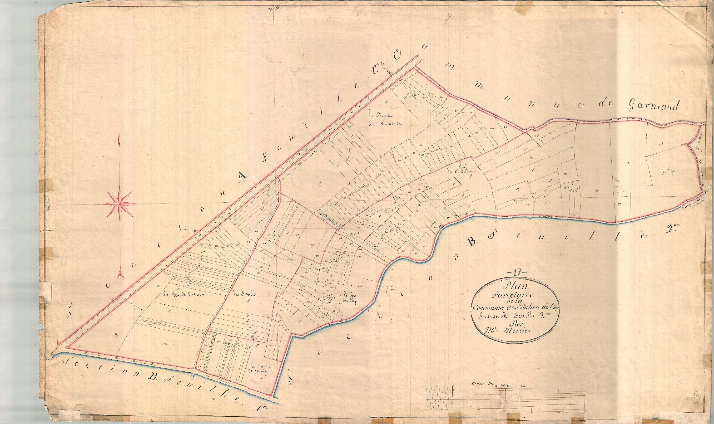 Saint-Julien-de-l'Escap - Section A2 (sans nom).