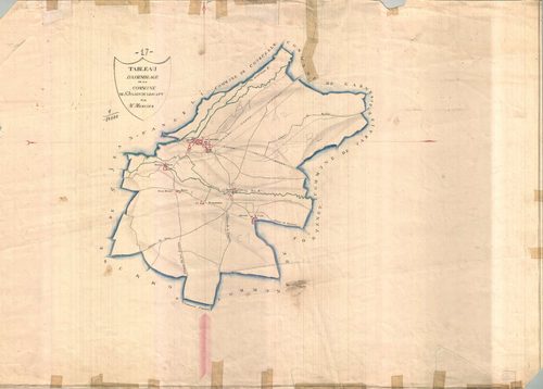 Saint-Julien-de-l'Escap - Tableau d'assemblage.