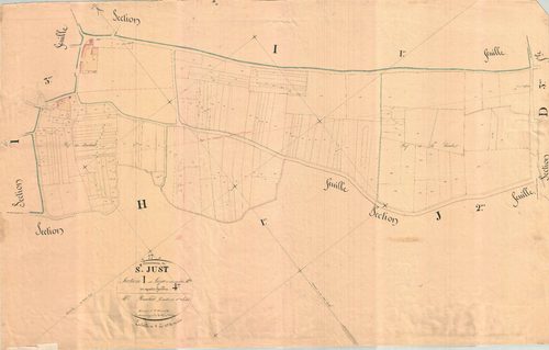 Saint-Just-Luzac - Section I4 dite de Luzac et des Quatres Moulins.