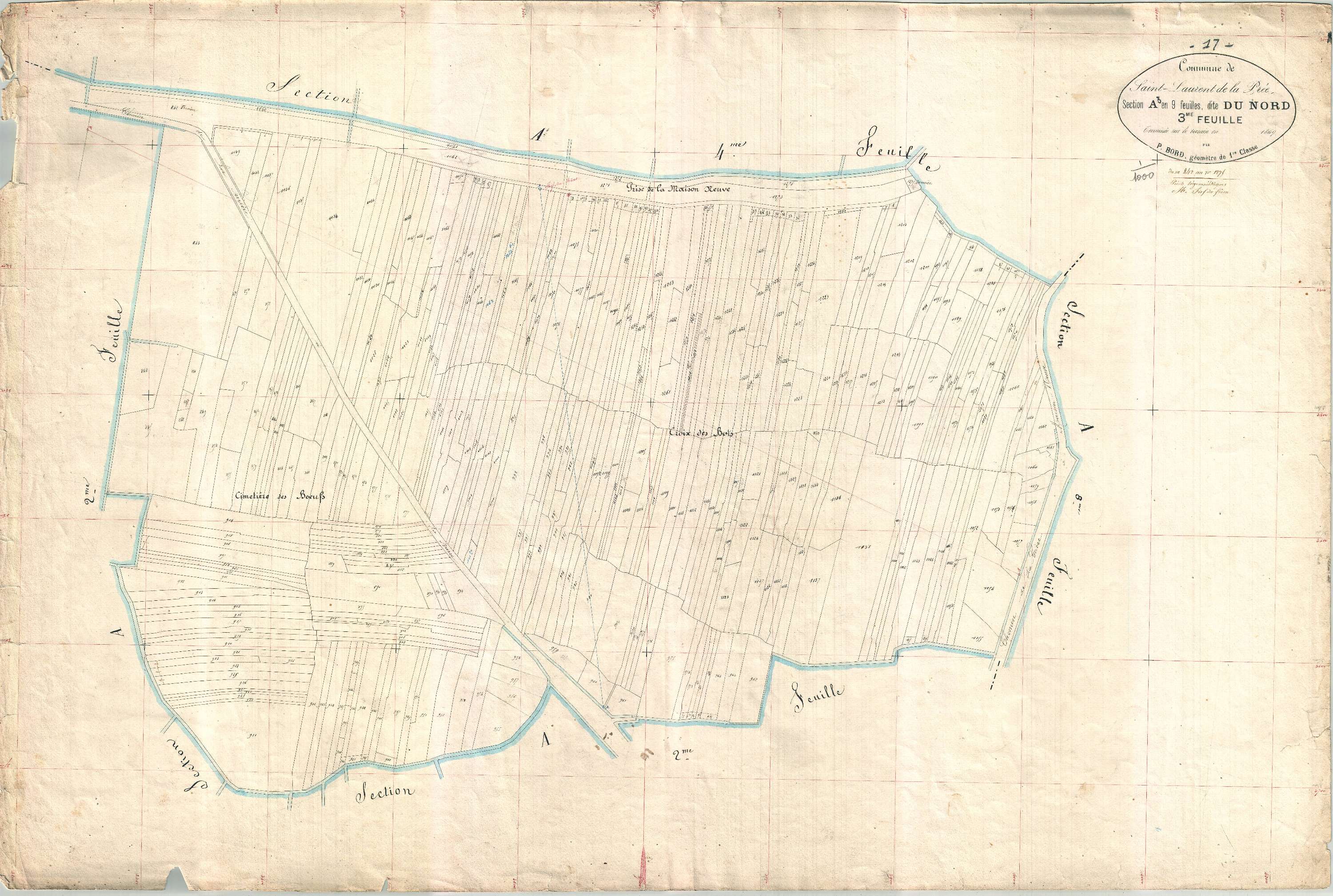 Saint-Laurent-de-la-Prée - Section A3 dite du Nord.