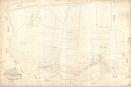 Saint-Laurent-de-la-Prée - Section C1 dite du Bourg.