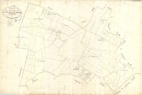 Saint-Laurent-de-la-Prée - Section C3 dite du Bourg.