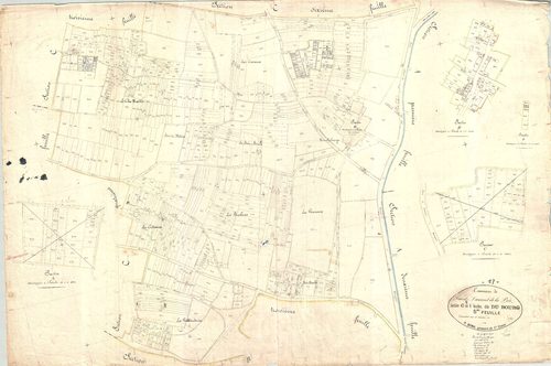 Saint-Laurent-de-la-Prée - Section C5 dite du Bourg.