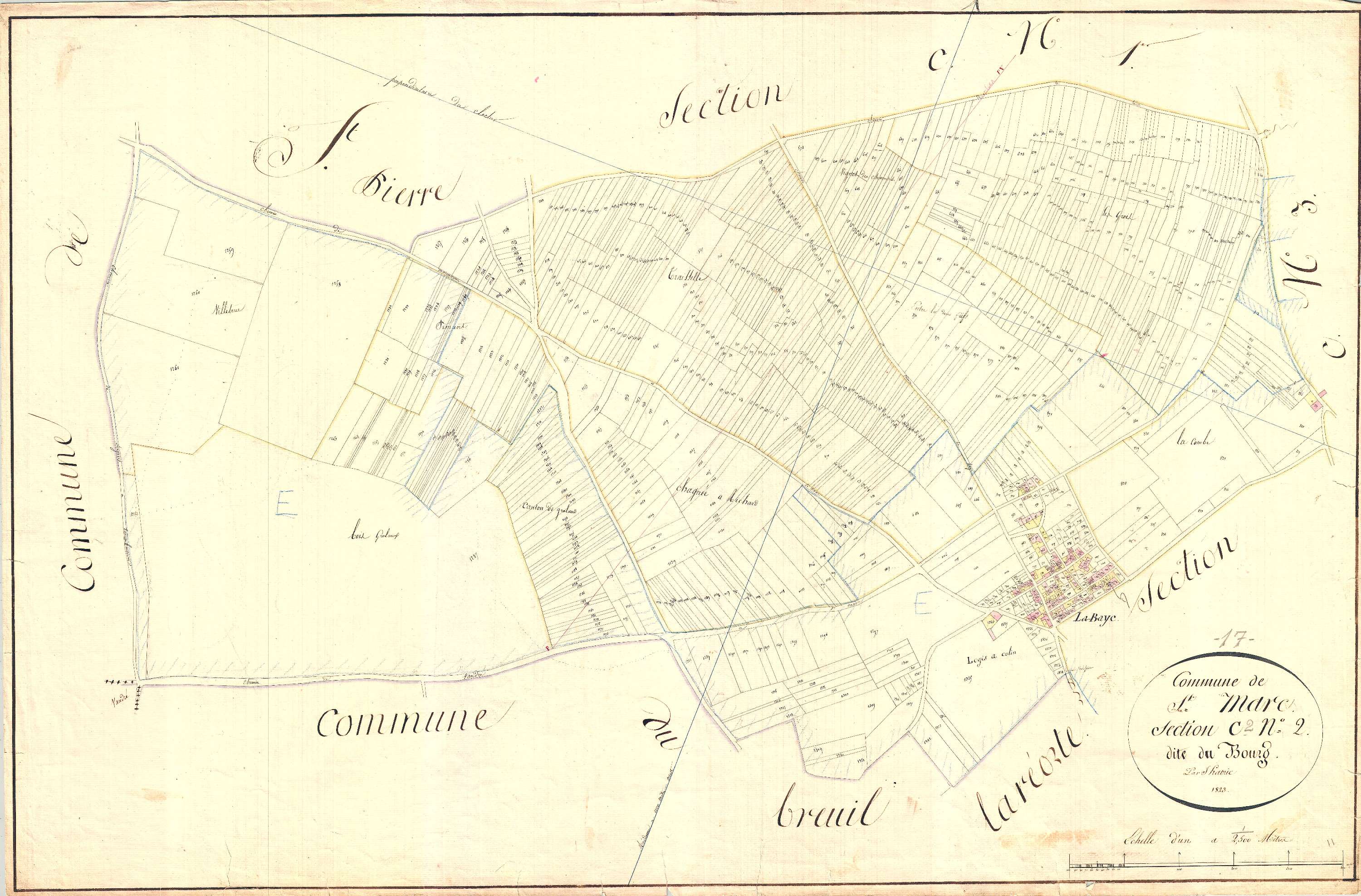 Saint-Mard - Section C2 dite du Bourg.