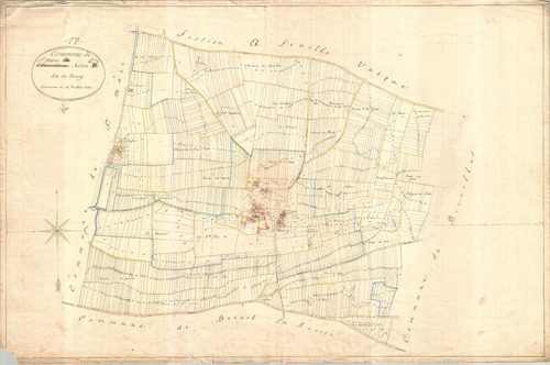 Saint-Mard - Section E dite du Bourg, Charentenay.
