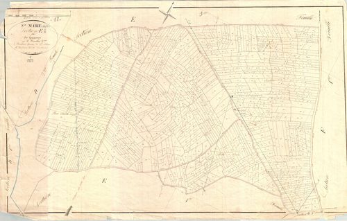 Sainte-Marie-de-Ré - Section E2 dite des Gruasses. [document en mauvais état]