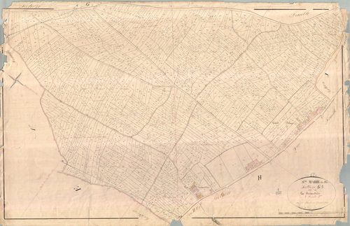 Sainte-Marie-de-Ré - Section G3 dite de la Ferlaudière. [document en mauvais état]