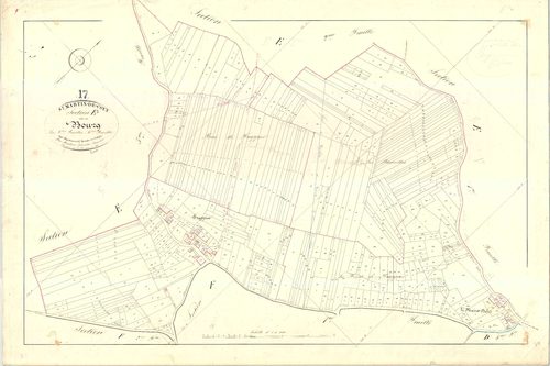 Saint-Martin-de-Coux - Section E6 dite du Bourg.
