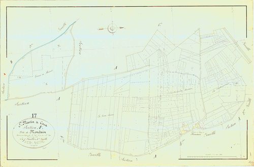 Saint-Martin-de-Coux - Section A3 dite de Mondain.