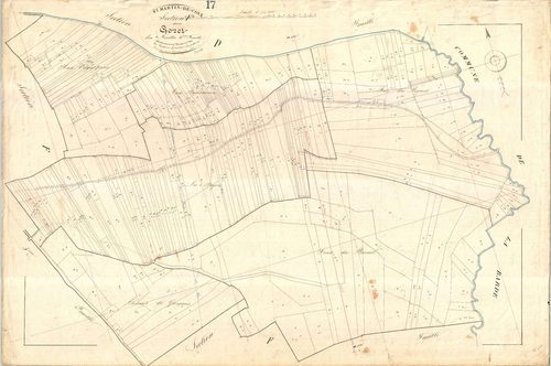 Saint-Martin-de-Coux - Section F6 dite de Goret.