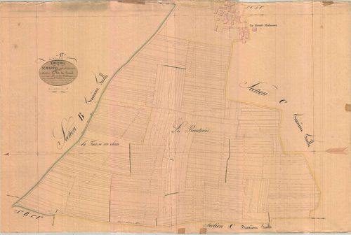 Saint-Martin-de-Juillers - Section C1 dite du Breuil.