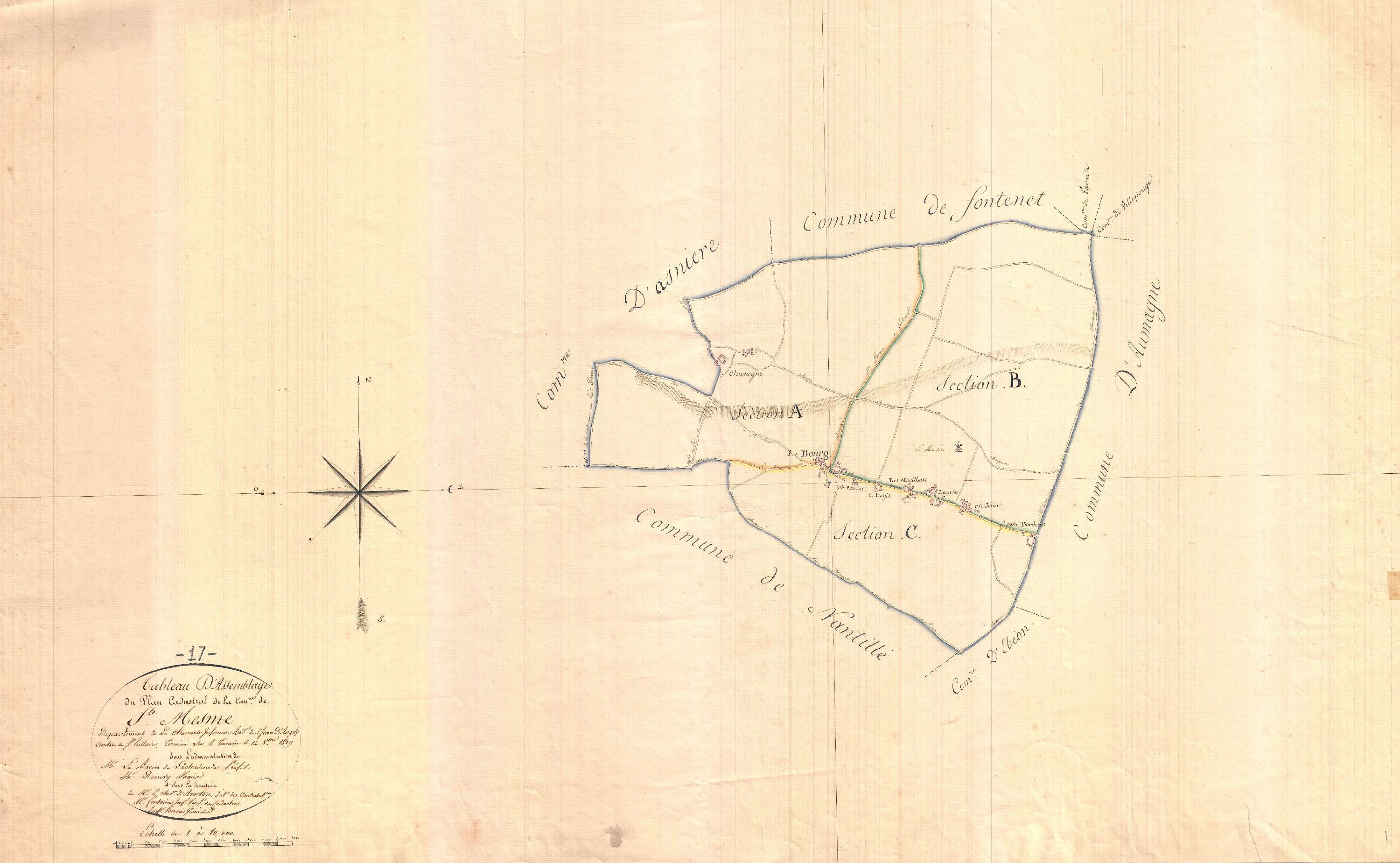 Sainte-Même - Tableau d'assemblage.