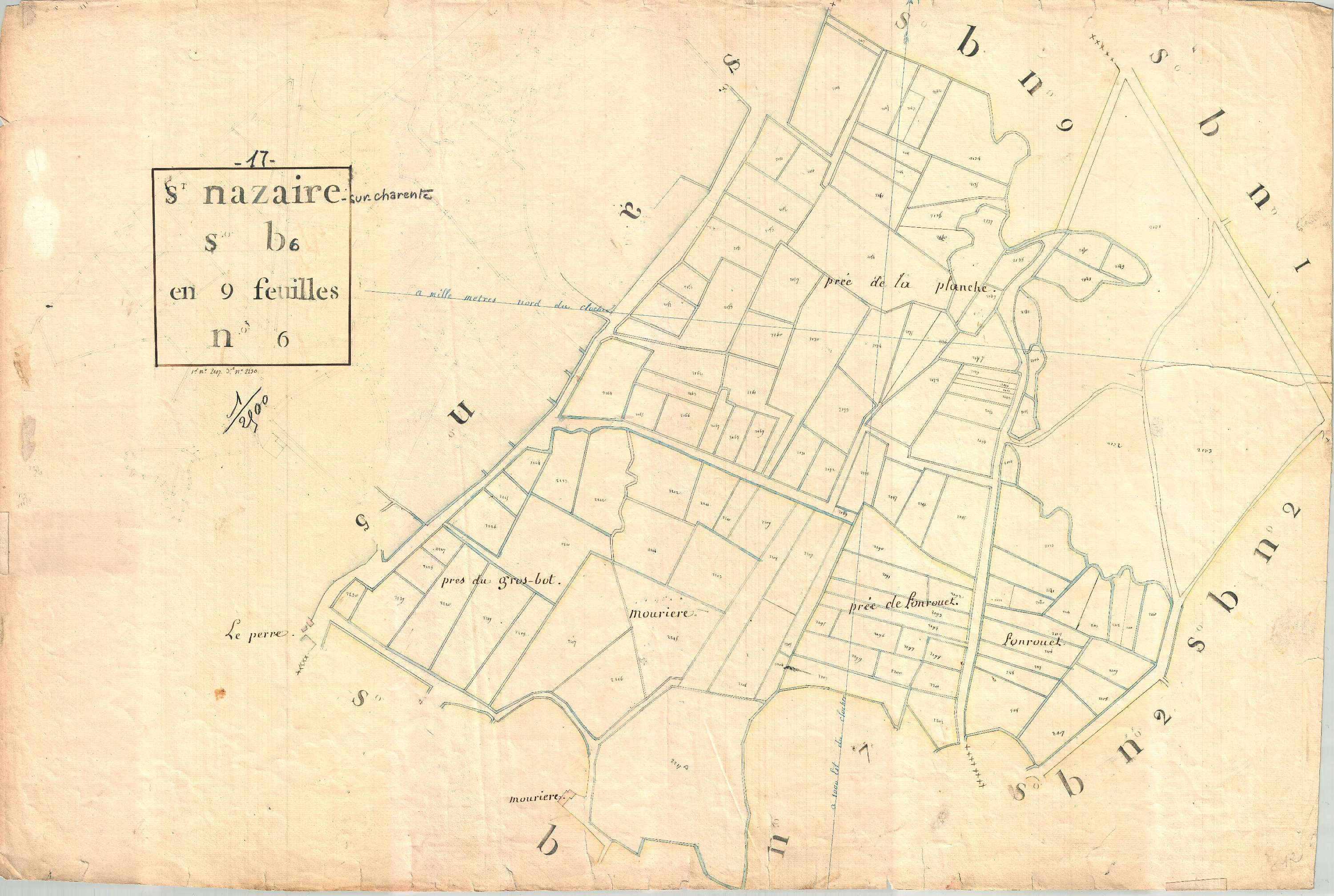 Saint-Nazaire-sur-Charente - Section B6 (sans nom).