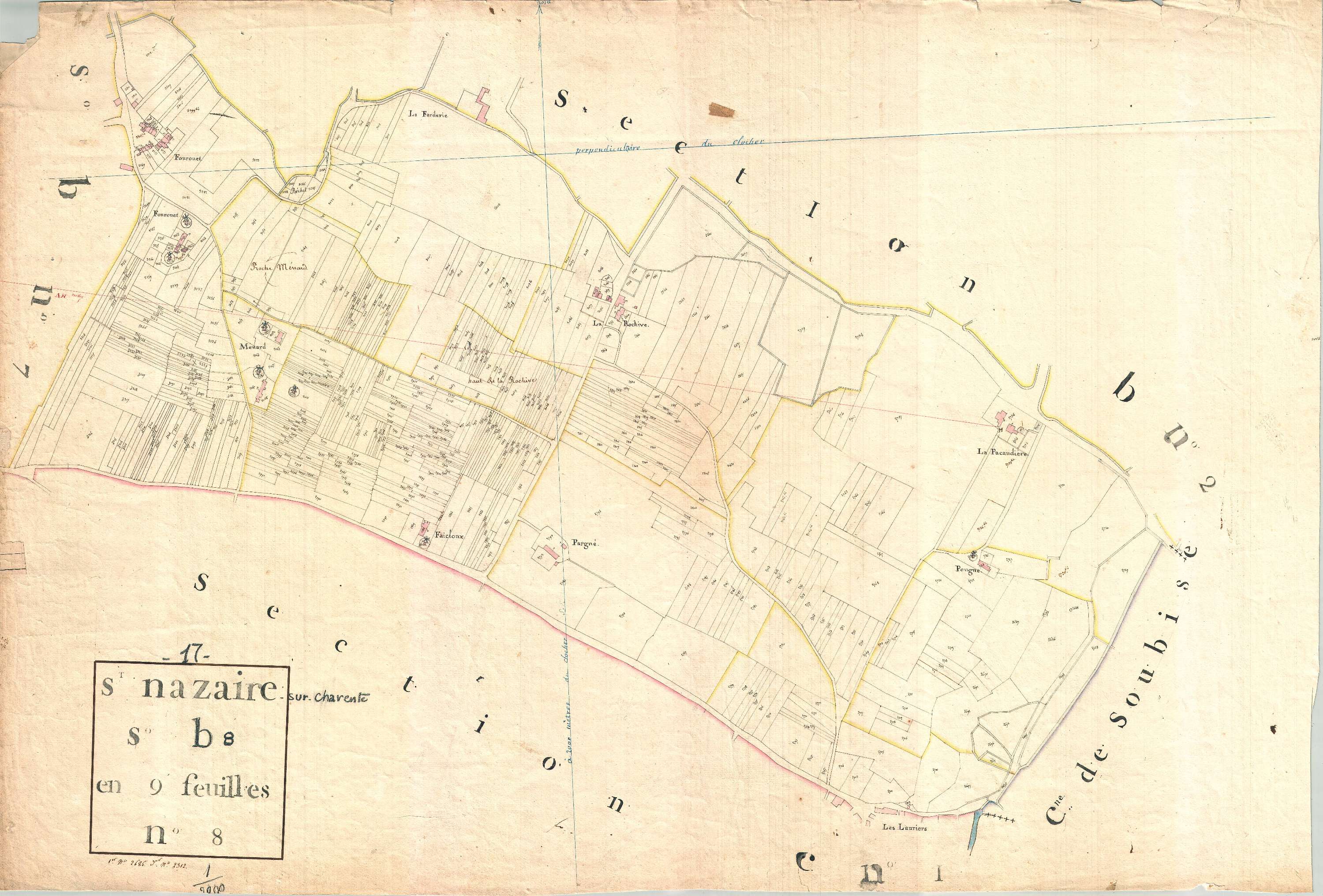 Saint-Nazaire-sur-Charente - Section B8 (sans nom).