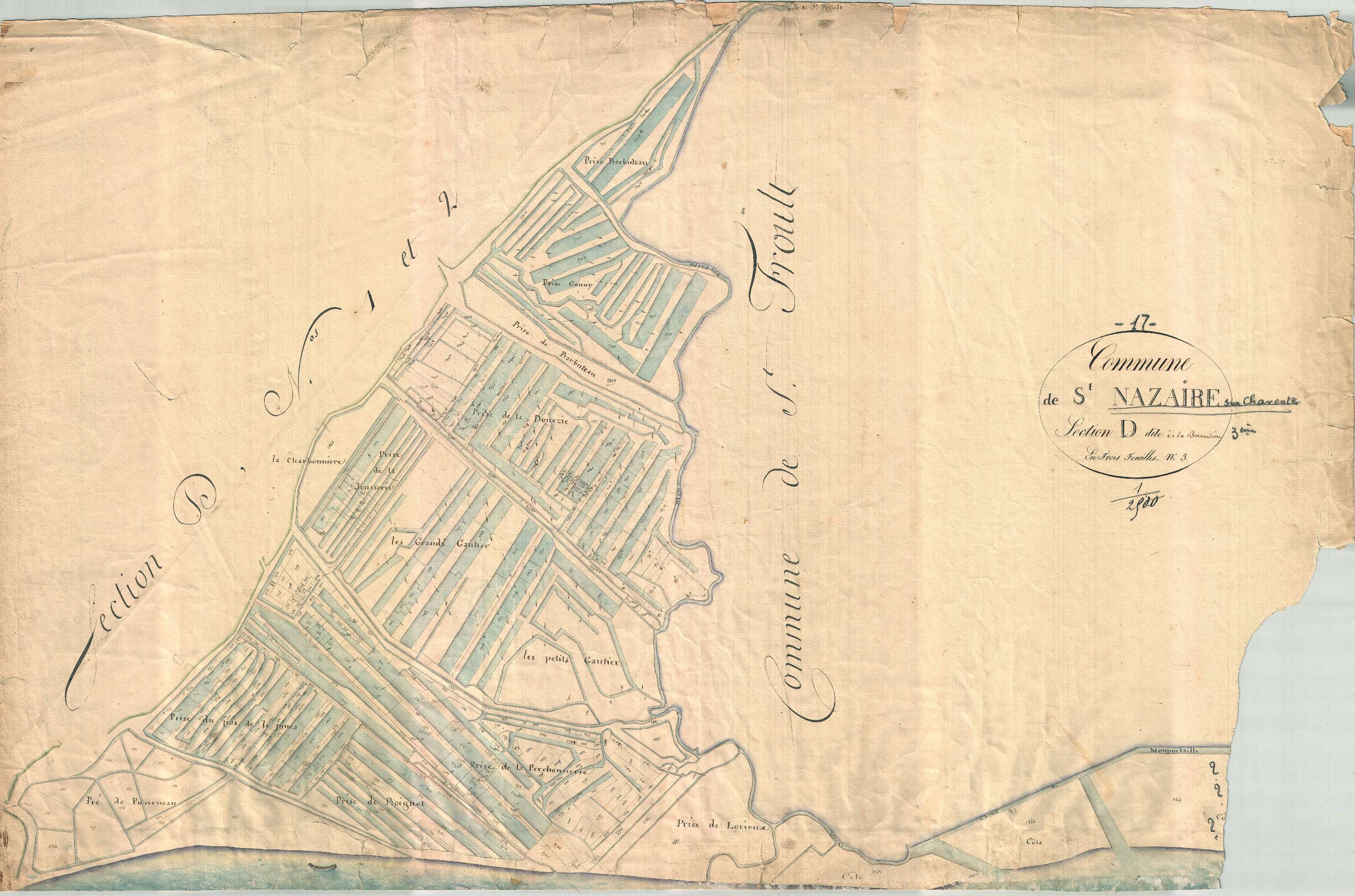 Saint-Nazaire-sur-Charente - Section D3 (sans nom).