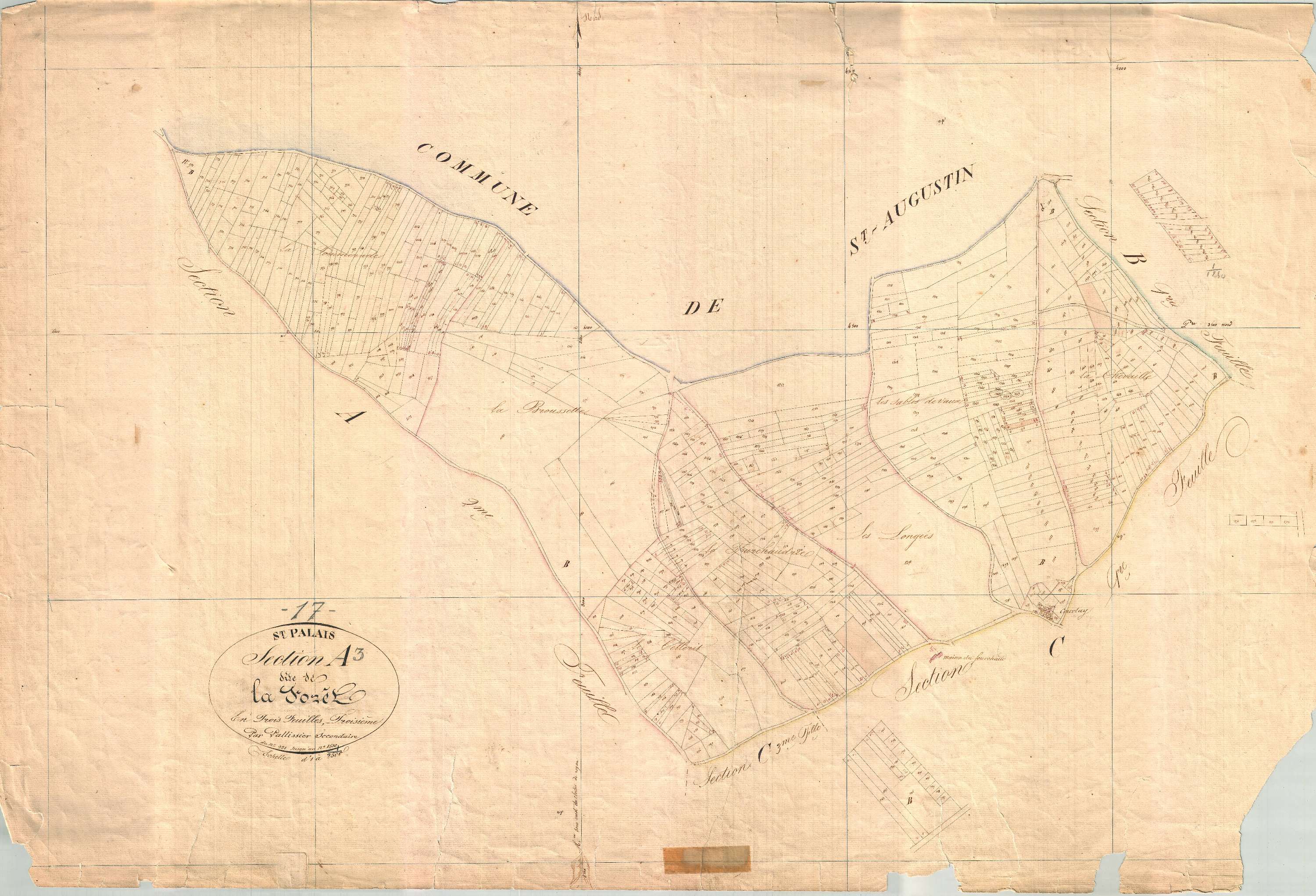 Saint-Palais-sur-Mer - Section A3 dite de la Forêt.