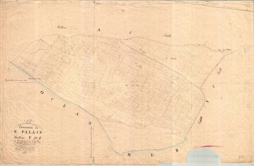 Saint-Palais-sur-Mer - Section F2 dite de Puiraveau.