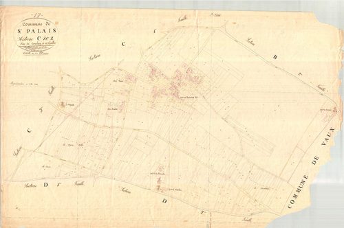Saint-Palais-sur-Mer - Section C2 dite de Courlay.