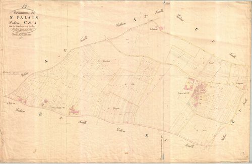 Saint-Palais-sur-Mer - Section C3 dite de Courlay.