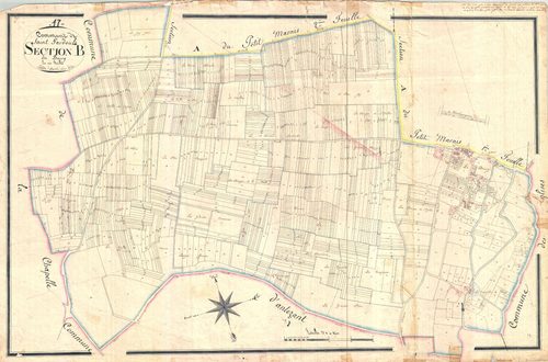 Saint-Pardoult - Section B dite du Bourg.