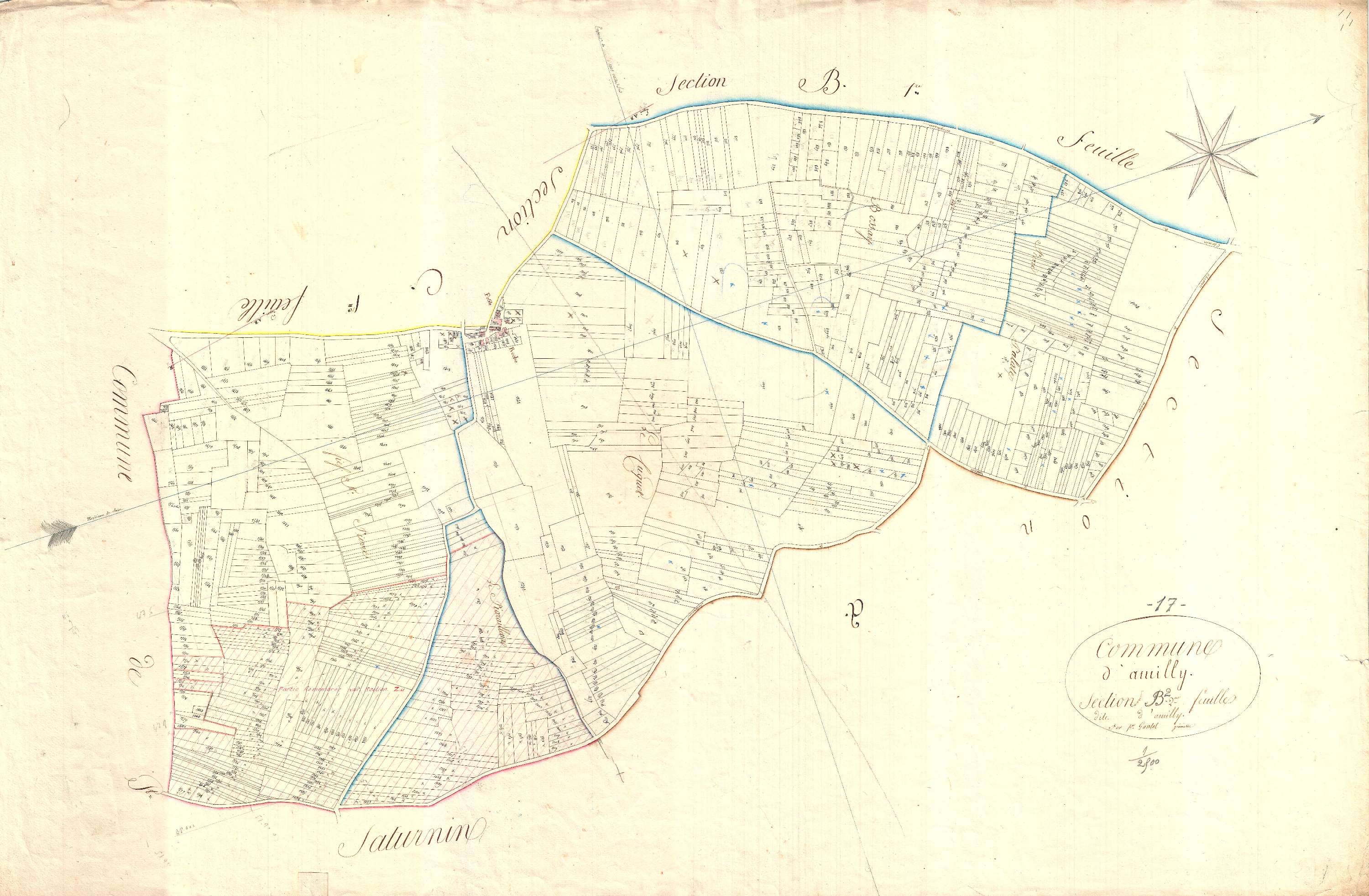 Saint-Pierre-d'Amilly - Section B2 dite d'Amilly.