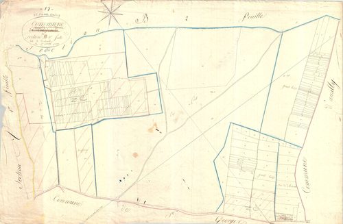 Saint-Pierre-d'Amilly - Section E3 dite de Courdeault.