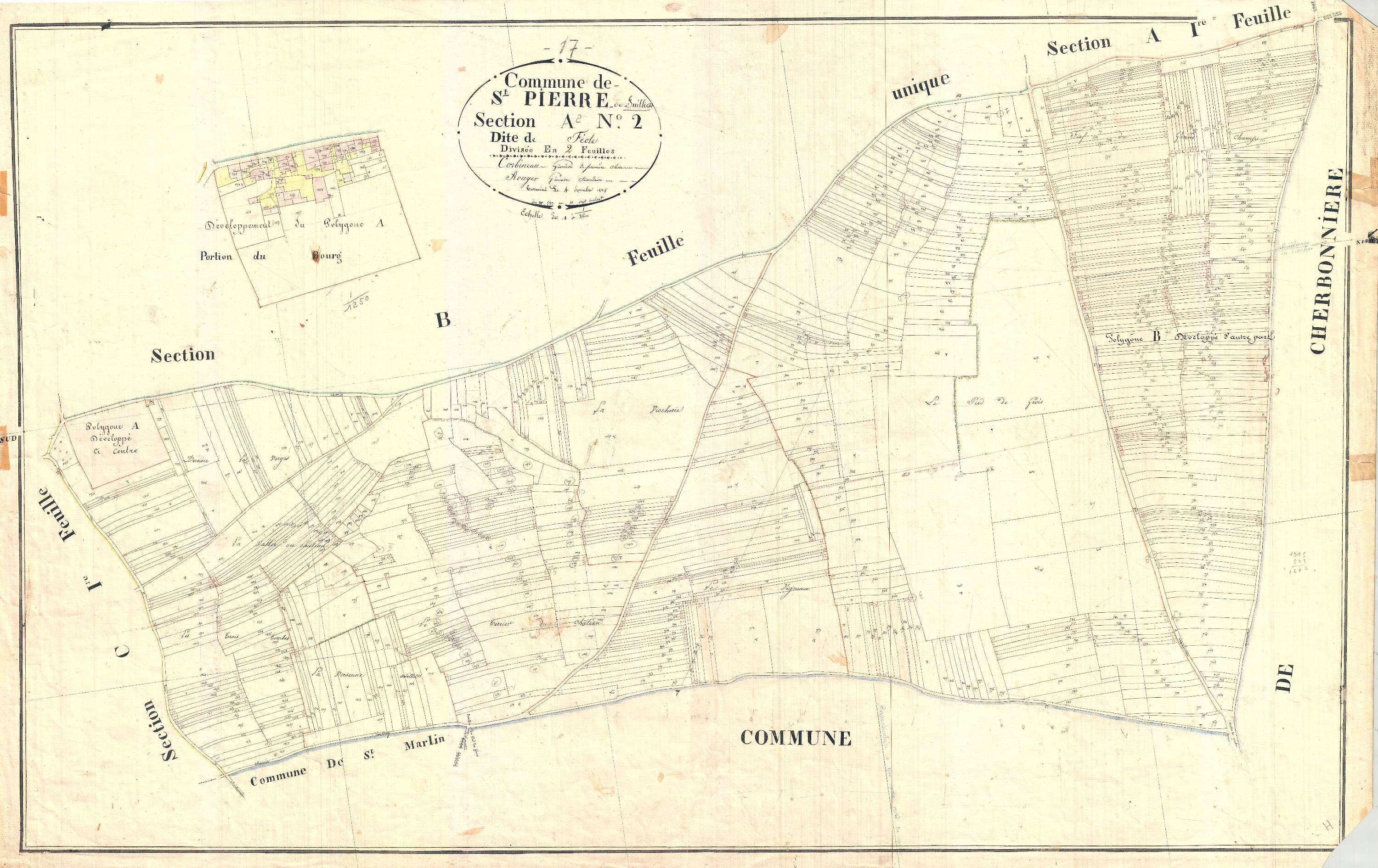 Saint-Pierre-de-Juillers - Section A2 développement dite de Féole.