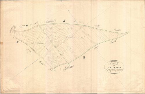 Saint-Pierre-de-Juillers - Section B6 dite des Epinettes.