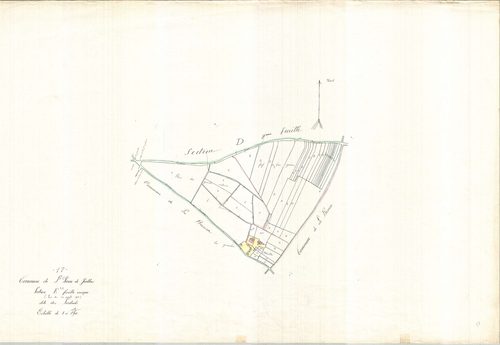 Saint-Pierre-de-Juillers - Section E dite des Soulards.