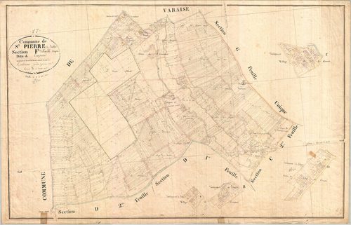 Saint-Pierre-de-Juillers - Section F1 dite des Courpétauds.