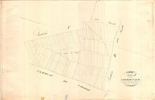 Saint-Pierre-de-Juillers - Section F1 développement 4 dite des Courpétauds.
