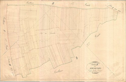 Saint-Pierre-de-Juillers - Section B3 dite des Epinettes.