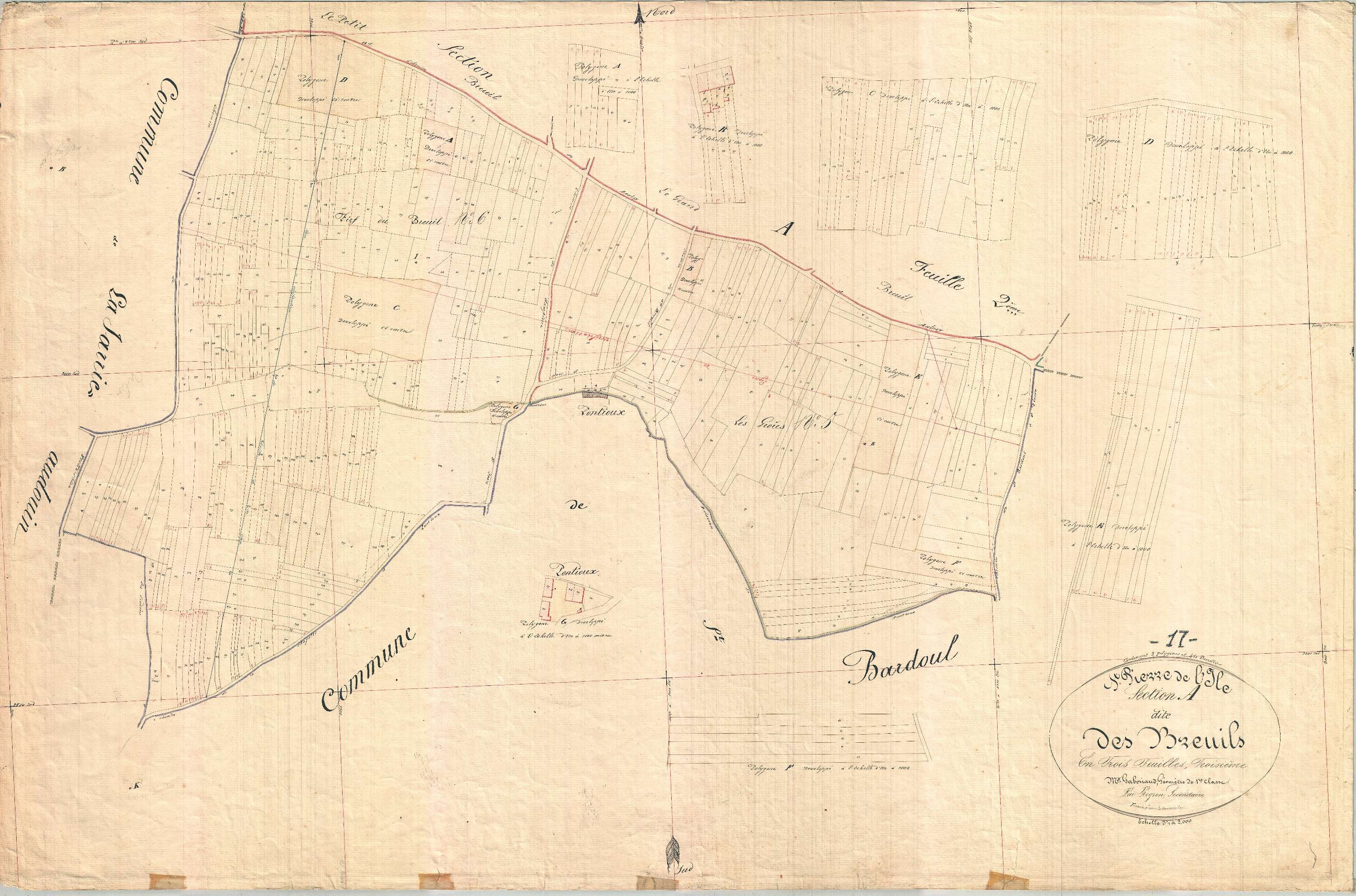 Saint-Pierre-de-l'Isle - Section A3 dite des Breuils.