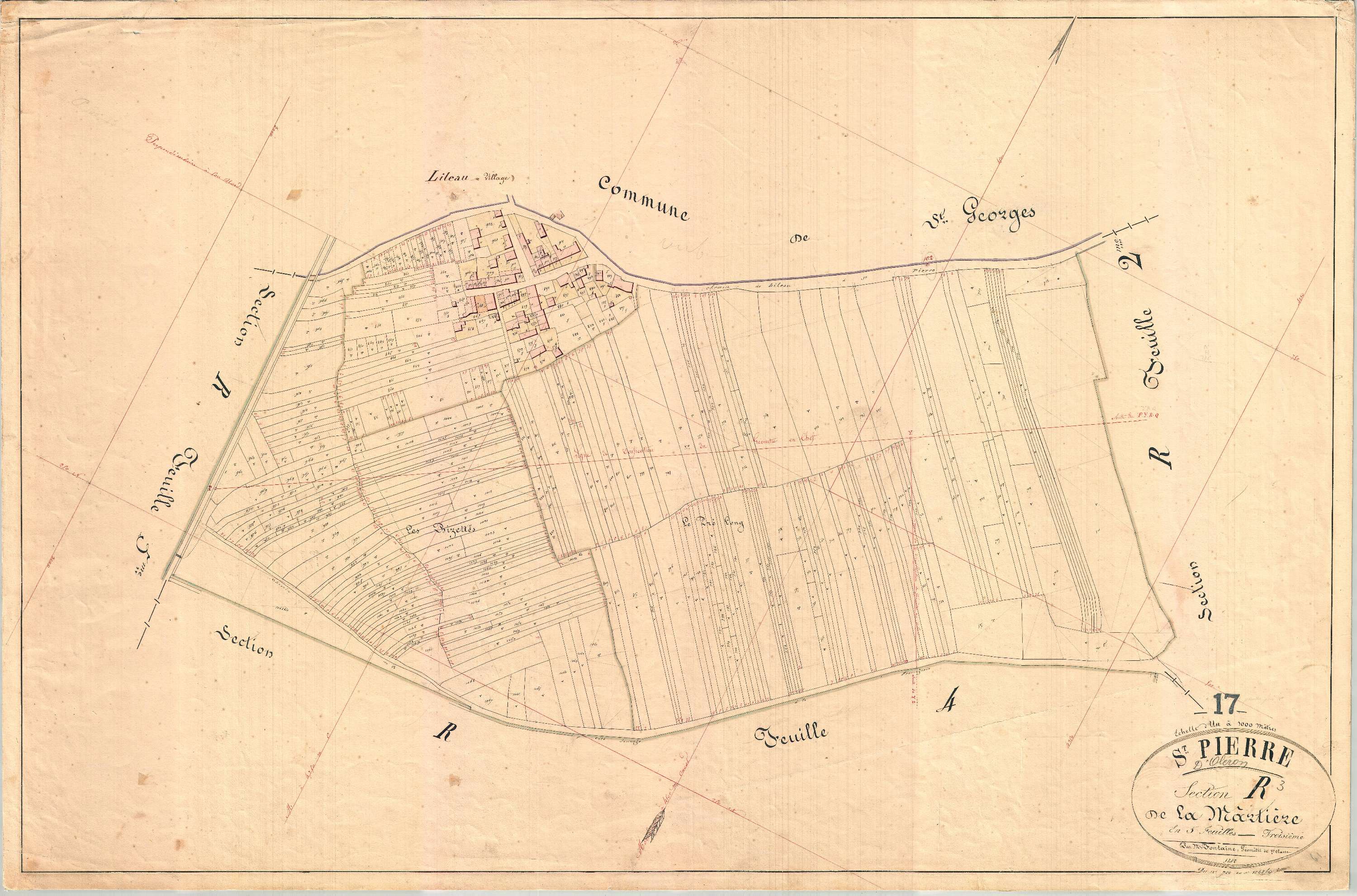 Saint-Pierre-d'Oléron - Section R3 dite de la Mârtière.