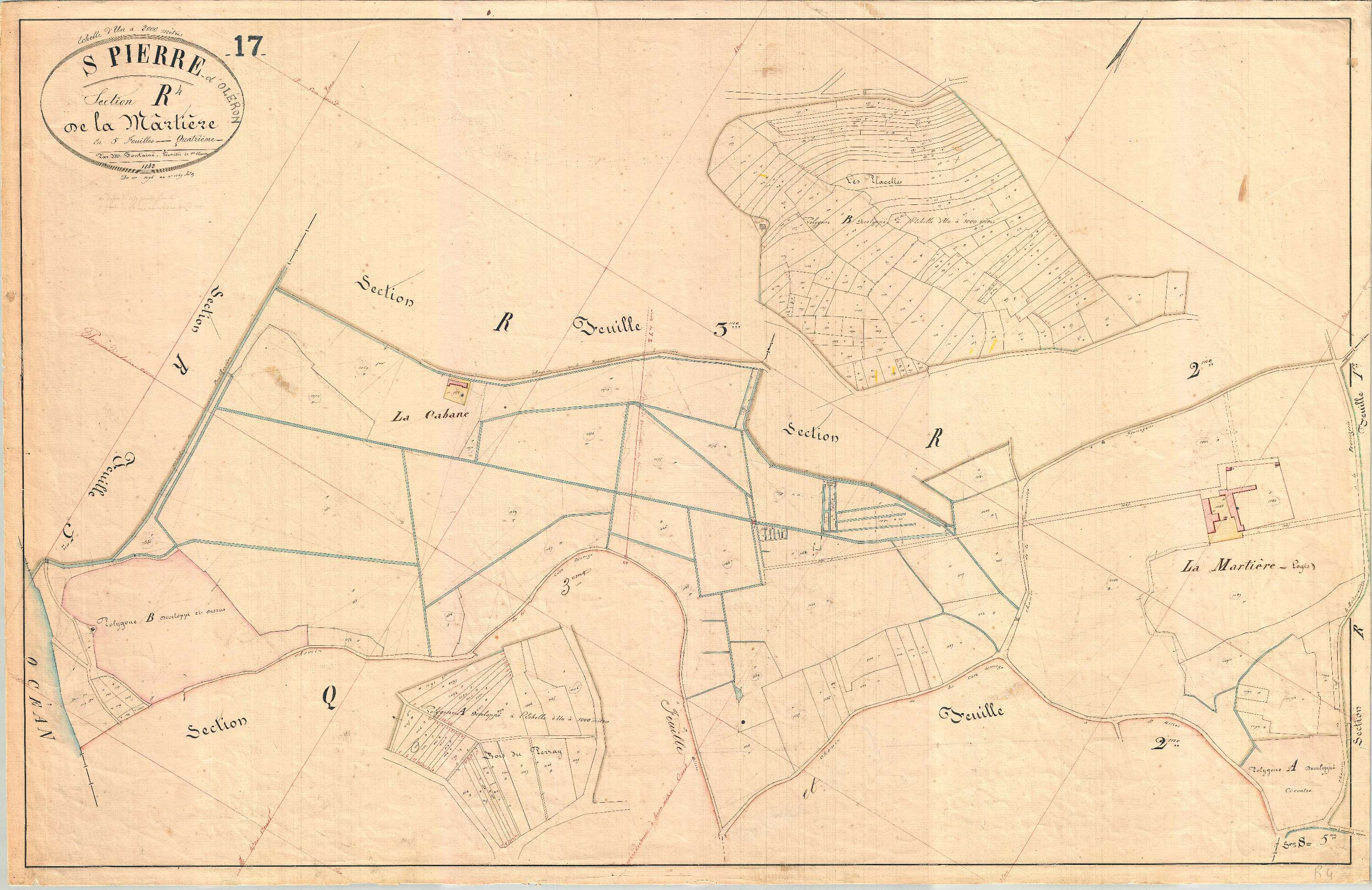 Saint-Pierre-d'Oléron - Section R4 dite de la Mârtière.