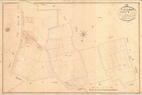Saint-Pierre-d'Oléron - Section V4 dite du Bourg.