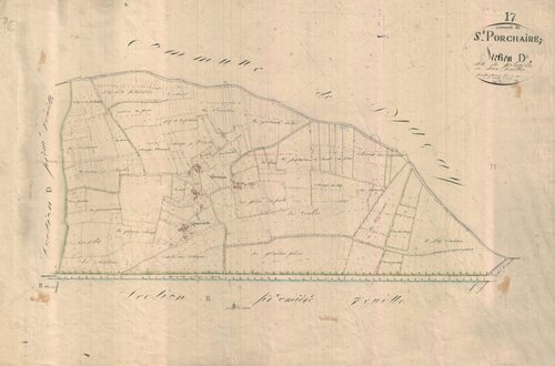 Saint-Porchaire - Section D2 dite de Pilauzin.