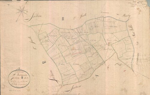 Sainte-Radegonde - Section B3 dite des Bois.
