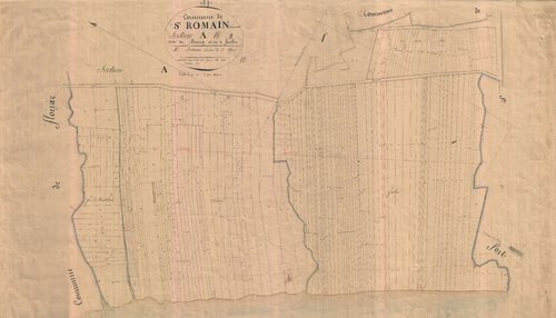 Saint-Romain-sur-Gironde - Section A2 dite du Bourg.