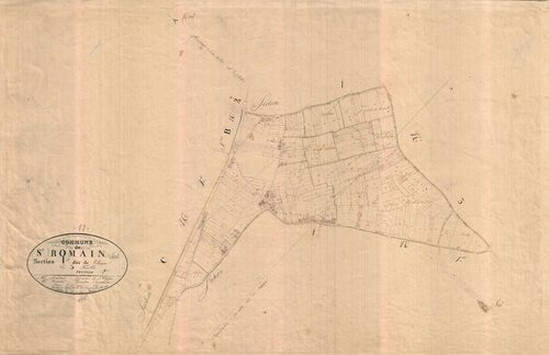 Saint-Romain-de-Benet - Section I2 dite de Villeneuve.