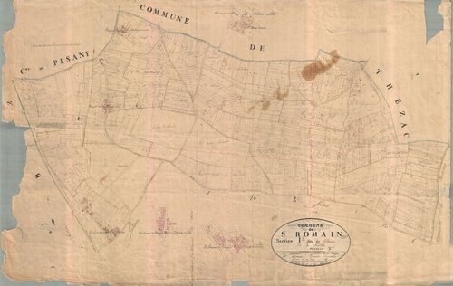 Saint-Romain-de-Benet - Section I3 dite de Villeneuve.