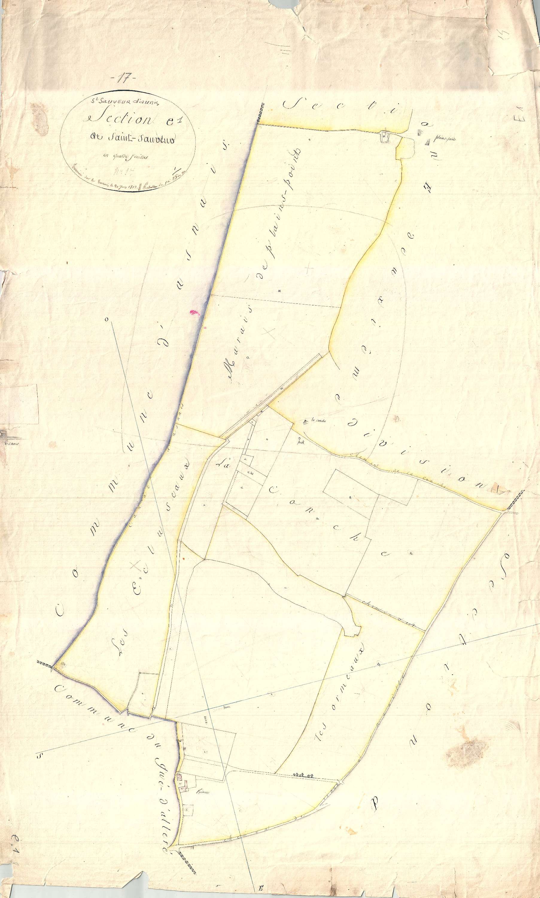 Saint-Sauveur-d'Aunis - Section E1 (sans nom).