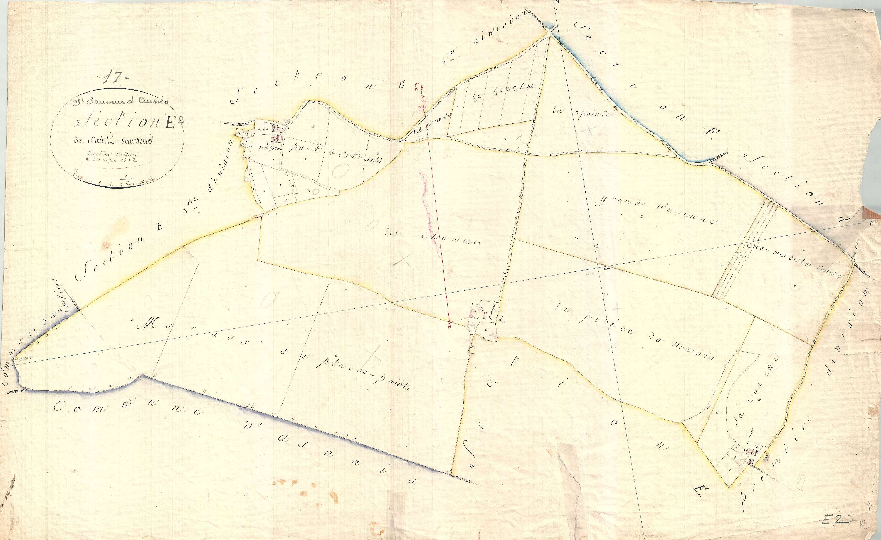Saint-Sauveur-d'Aunis - Section E2 (sans nom).